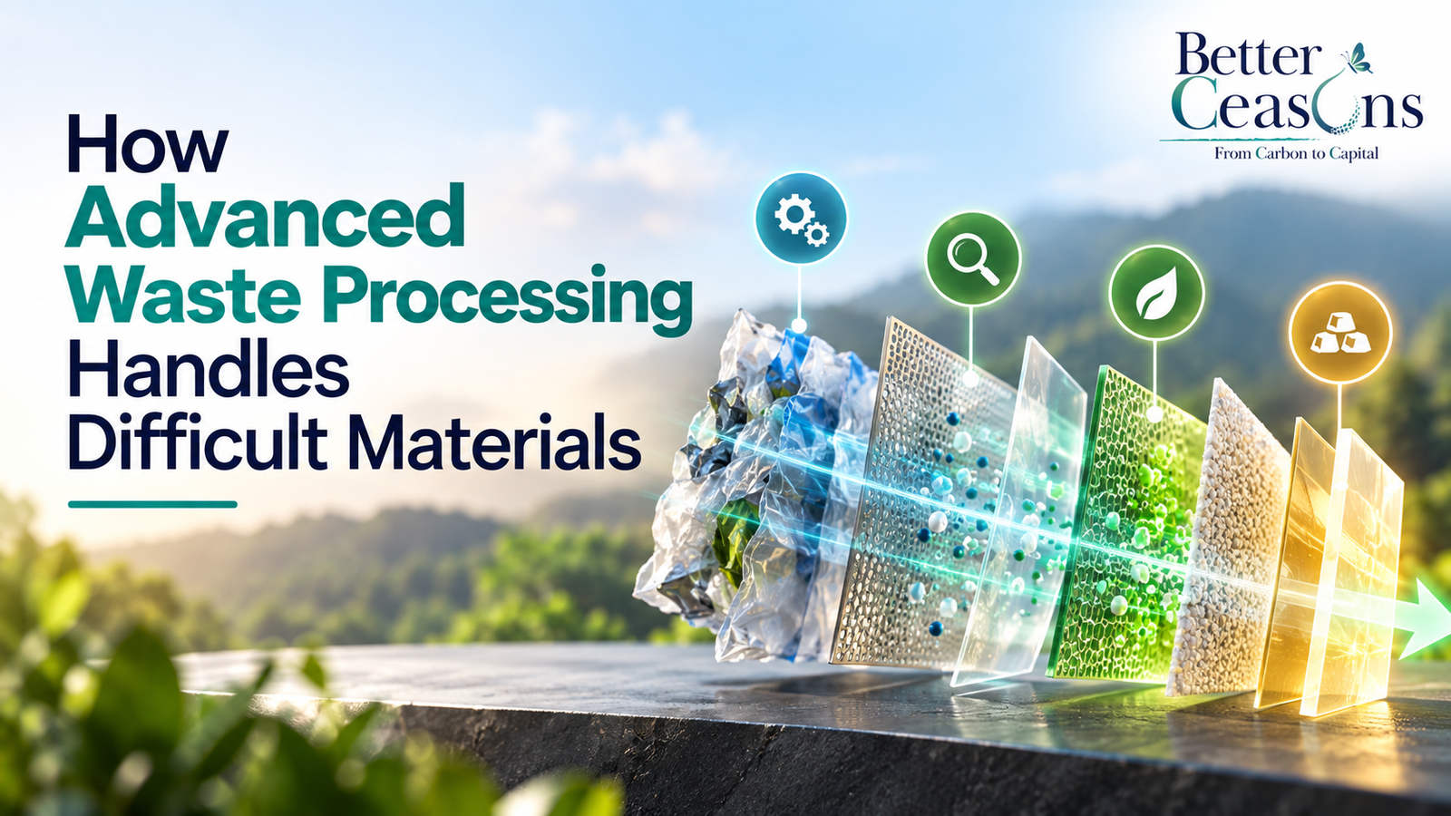 How Advanced Waste Processing Handles Difficult Materials