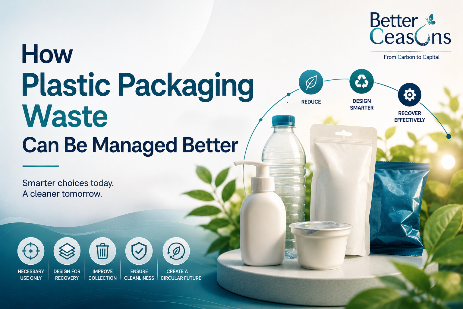 How Plastic Packaging Waste Can Be Managed Better