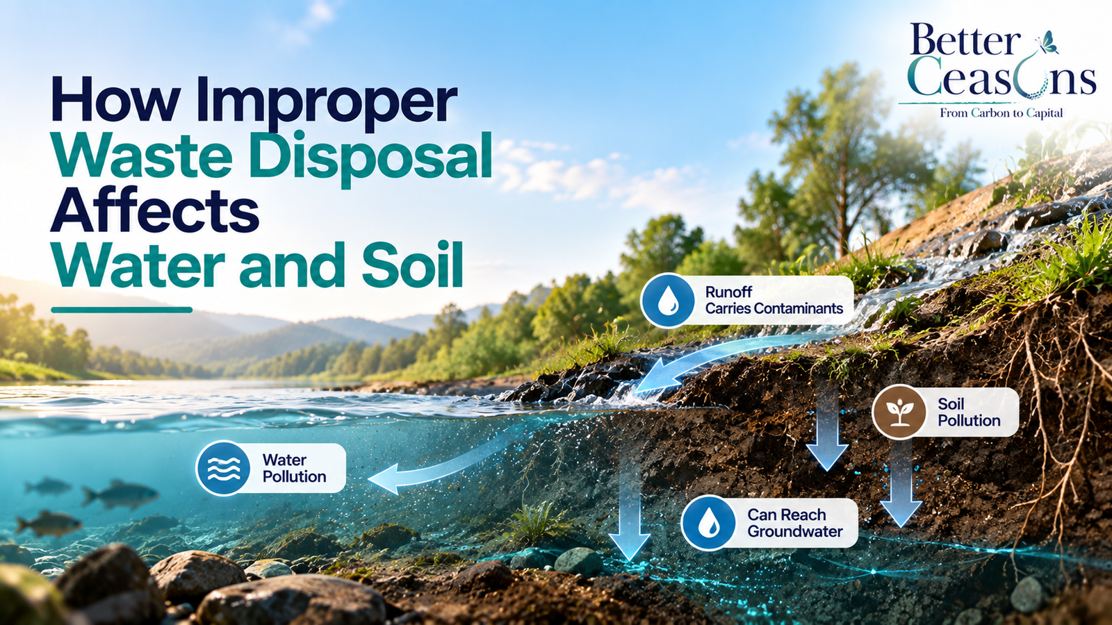 How Improper Waste Disposal Affects Water and Soil
