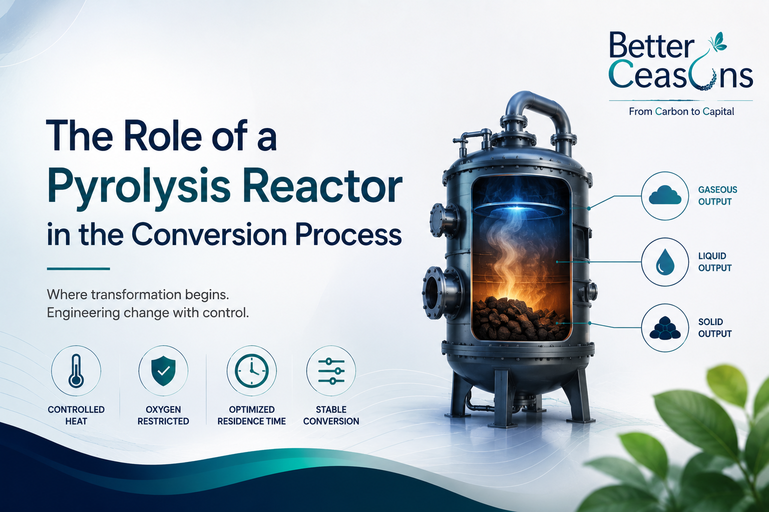 The Role of a Pyrolysis Reactor in the Conversion Process